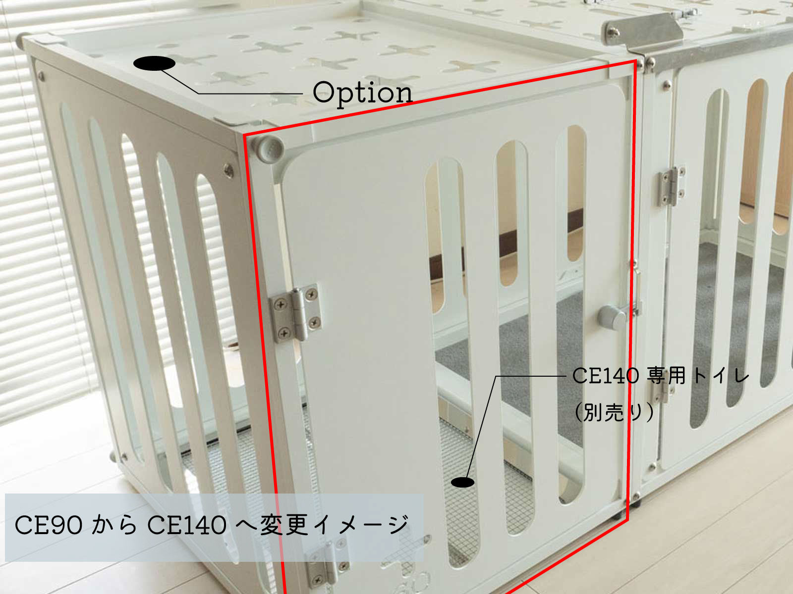 Cシリーズ専用拡張ルーム